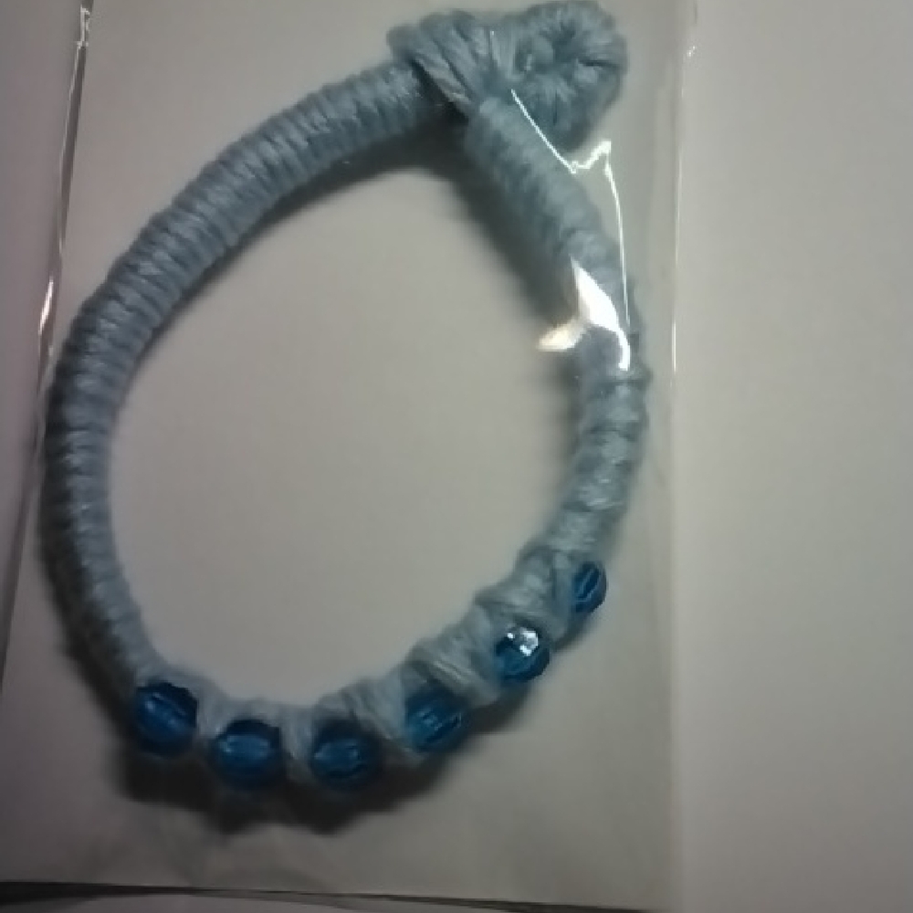Lorena Espinoza Design Light Blue Bracelet